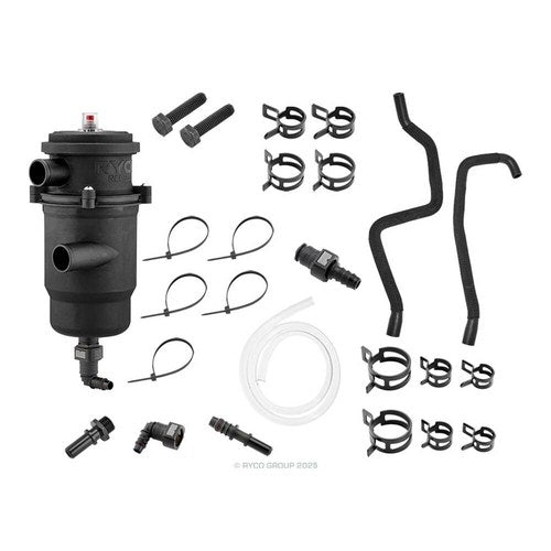 Ryco Catch Can Kit for Isuzu D-MAX and Mazda BT-50, part X116CC
