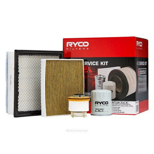 Ryco Service Kit for Isuzu D-Max and Mazda BT-50, part RSK60C