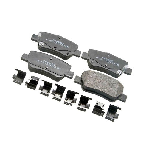 Febest Rear Disc Brake Pad Kit with Anti-Squeal Shim | 0101-ADT270R