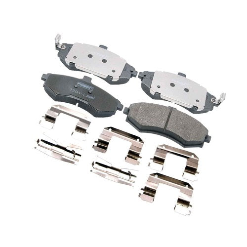 Febest Front Disc Brake Pad Kit with Shims & Brackets | 1201-LANF