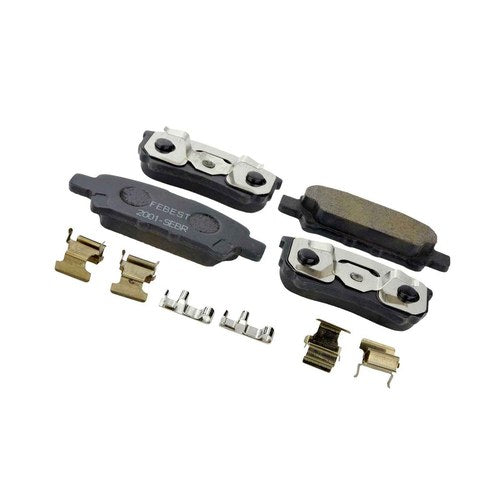 Febest Rear Disc Brake Pad Kit with Anti-Rattle Spring | 2001-SEBR