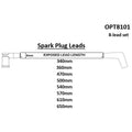 Ignition Lead Set for Ford AU V8, part OPT8101