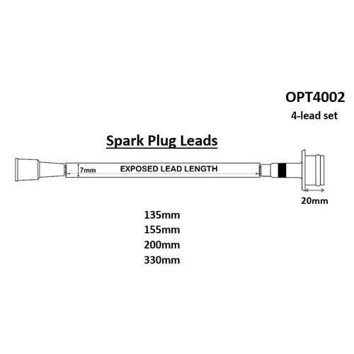 HT Lead Set for Great Wall 2.2, part OPT4002