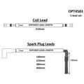 Ignition Lead Set for Nissan GA, part OPT4583