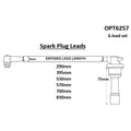 7 Lead Set for 1/2JZGE LEX/TOY, part OPT6257