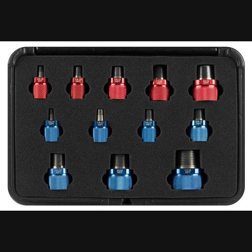 Raceworks BSPT/NPT Thread Identification Kit 12 Piece | RWT-021