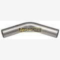 Raceworks Black Aluminium Tube 3'' 45 Degree | ITE-045-300RBK