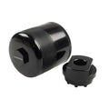 Raceworks Billet Oil Filter M20X1.5 30 Micron | ALY-115-M20BK