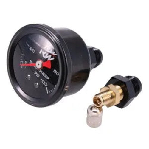 Raceworks AN-08 Hose Pressure Test Kit | RWT-032-08BK