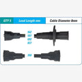 Ignition Lead Set for Volkswagen | ILS-092M