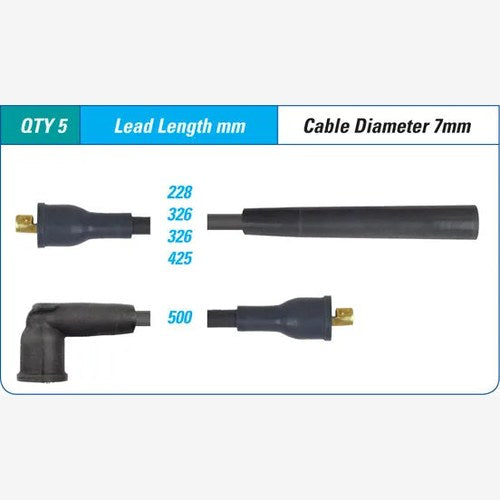Ignition Lead Set for MG, Renault, Triumph and Volvo | ILS-137M