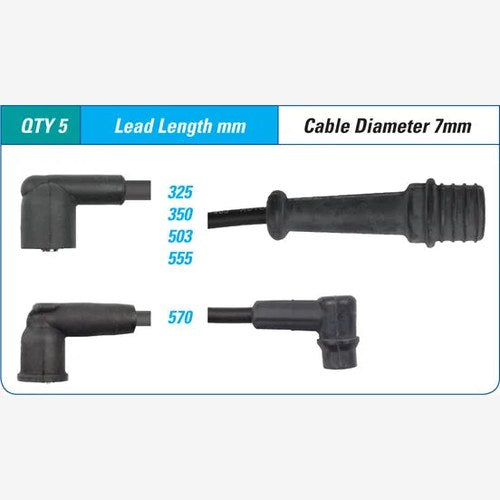 Ignition Lead Set for Renault 4 Cyl 2.0 / 2.2L | ILS-138M