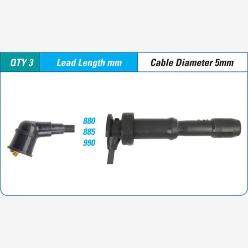 Ignition Lead Set for Mitsubishi Pajero NJ NK | ILS-307M