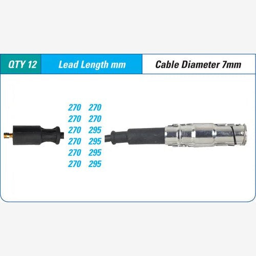 Ignition Lead Set for Mercedes 6 Cyl | ILS-325M