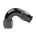 Raceworks Teflon Braid Hose End 120 Degree | RWF-204-04BK