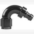 Raceworks 400 Series Push Lok Hose End 120 Degree | RWF-404-04BK