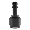 Raceworks AN Female-to-Barb Fitting | RWF-411-03BK