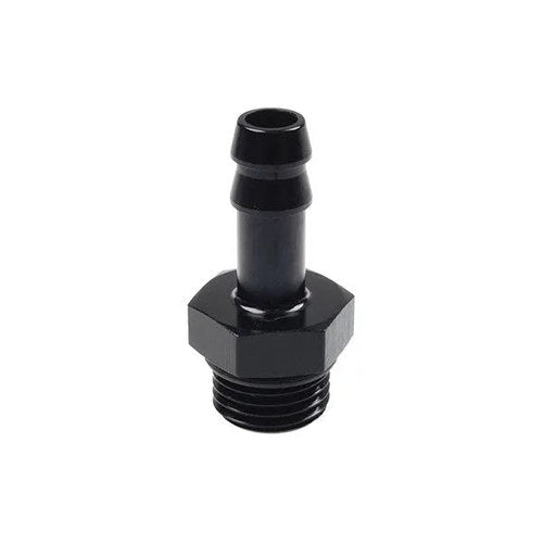 Raceworks AN ORB Male-to-Barb Adapter | RWF-414-04-06BK