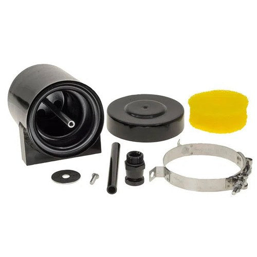 Raceworks 1L Breather Tank with Straight Ports | ALY-134BK