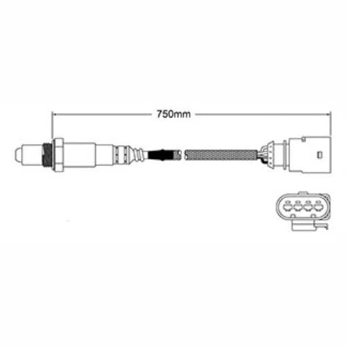 Exhaust Gas Oxygen Sensor | EGO-884