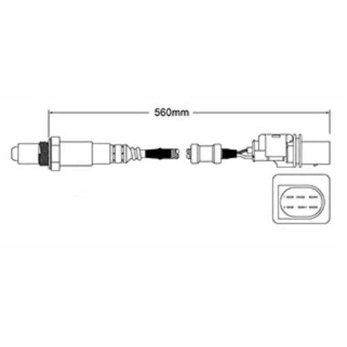 Exhaust Gas Oxygen Sensor | EGO-886