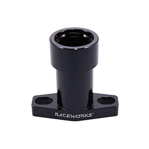 Raceworks Long Turbo Drain Adapter AN-10 38-44MM | RWF-465-01LBK