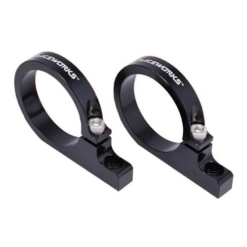 Raceworks 50mm Billet Brackets Pair | ALY-223BK