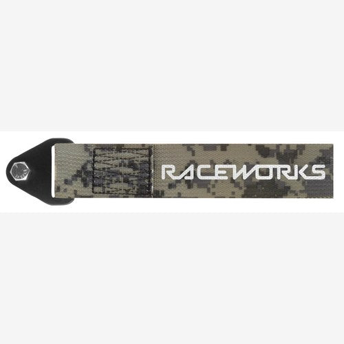 Raceworks Digital Camouflage Tow Strap 250mm | VPR-021DCF