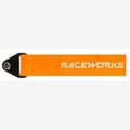 Raceworks Fluro Orange Tow Strap 250mm | VPR-021FO