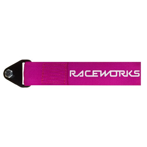 Raceworks Pink Tow Strap 250mm | VPR-021PK