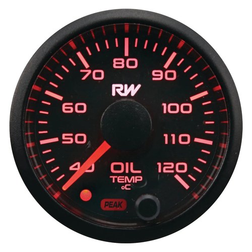 Raceworks Electronic Oil Temperature Gauge Kit 52mm | VPR-304