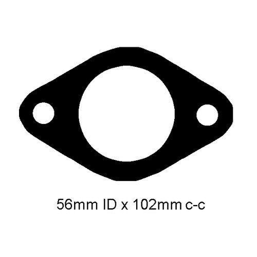 Permaseal Exhaust Port Gasket for Mitsubishi 6G7# | EPG041