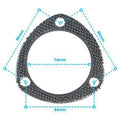 Permaseal Exhaust Port Gasket 76MM 3-Bolt | EPG225