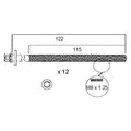 Permaseal Head Bolt Set for Opel Z14XEP | HBS130