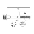 Permaseal Head Bolt Set for Mercedes-Benz 190, 260 and 300 | HBS132