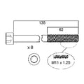 Permaseal Head Bolt Set for Subaru EZ30 and EZ36 | HBS248H