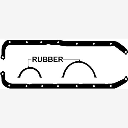 Permaseal Sump Gasket Set for Ford X Flow 04/70 On | HC070