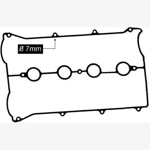 Permaseal Rocker Cover Gasket for Mazda B6 DOHC | JN691