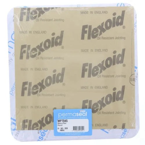 Permaseal Flexoid Gasket Sheet 250mm x 250mm x 0.4mm | MP7045