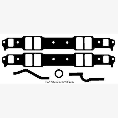 Permaseal Inlet Manifold Gasket Set for Chevrolet S/B LGE PRT | MS3506