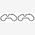 Permaseal Inlet Manifold Gasket Set for Mercedes-Benz | MS3729