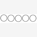 Permaseal Inlet Manifold Gasket Set for Mercedes-Benz OM612 | MS4004