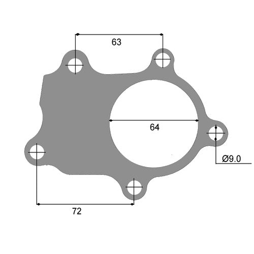 Permaseal Manifold Exhaust Gasket for T3 | TUR036
