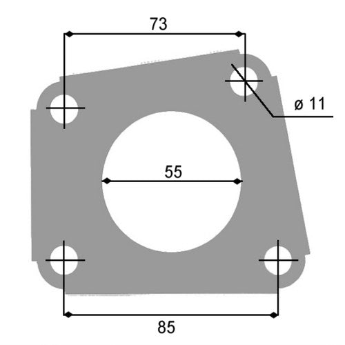 Permaseal Turbocharger Inlet Gasket for Mitsubishi 4G63 | TUR038