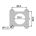 Permaseal Turbocharger Inlet Gasket for Toyota 2L | TUR047
