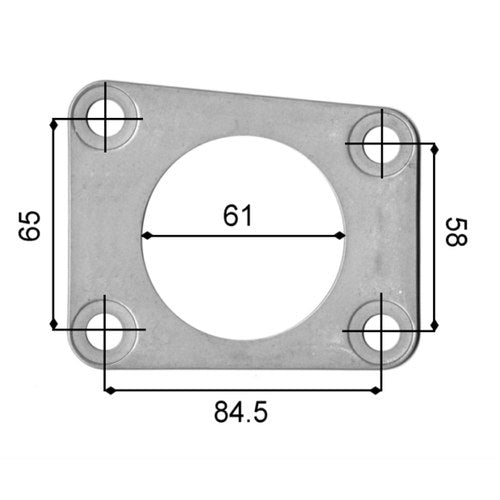 Permaseal Turbocharger Inlet Gasket for Mitsubishi 4G93 | TUR055