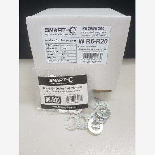 Permaseal Smart-O Aluminium Washer Box R6-R20 | WR6-R20PB20