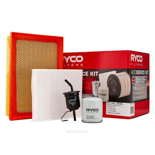 Ryco Service Kit for Toyota Hilux TGN121R 2TRFE | RSK38C