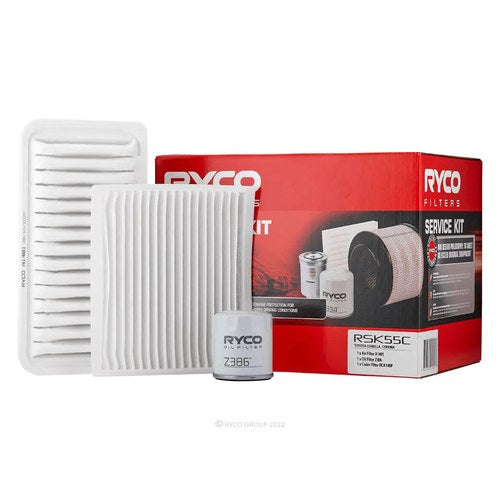 Ryco Passenger Vehicle Service Kit for Toyota Models | RSK55C