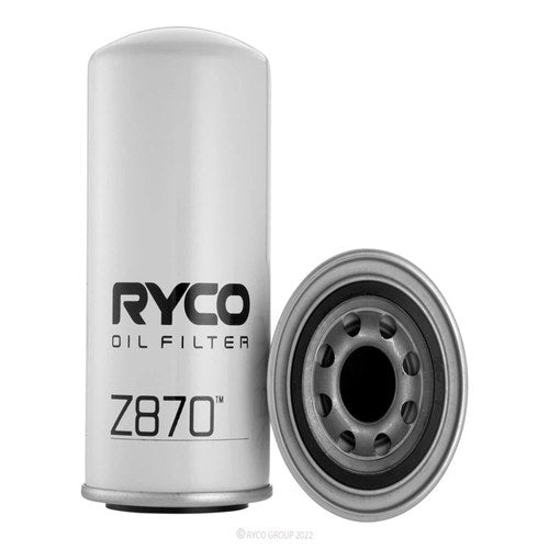 Ryco HD Spin-On Oil Filter | Z870